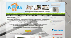 Desktop Screenshot of elgeba.be